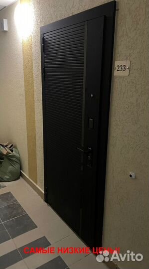 Тяжелая дверь входная с терморазрывом с бесплатной