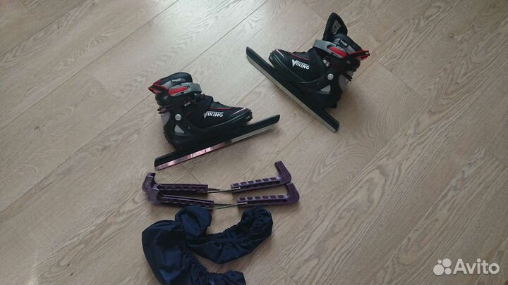 Конькобежные коньки viking