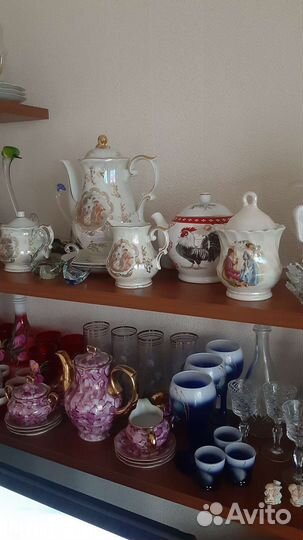 Хрустальная посуда СССР