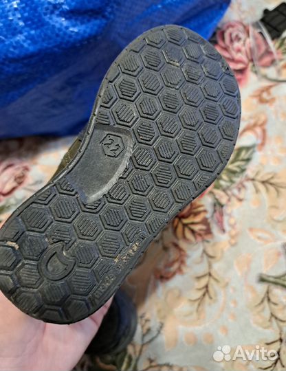 Ботинки теплые 22