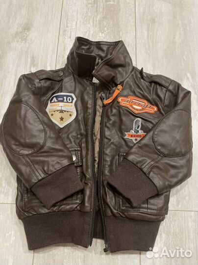 Мотокуртка детская