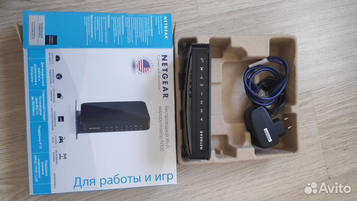 Роутер WiFi netgear N300 jwnr2000v2