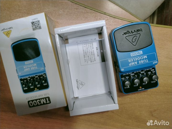 Behringer TM300 Tube Amp Modeler Эмулятор ламповых
