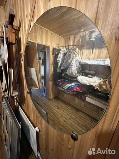 Зеркало круглое бу