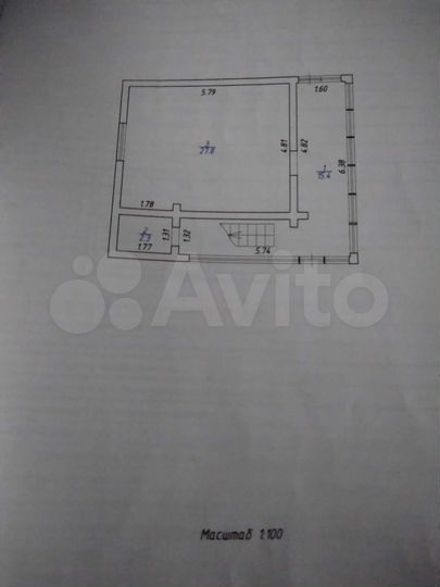 Дом 75 м² на участке 9 сот.