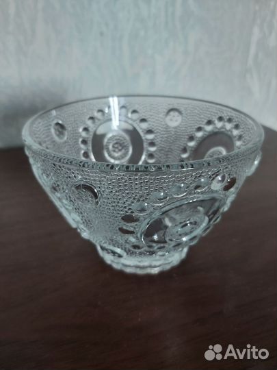 Хрустальная конфетница СССР