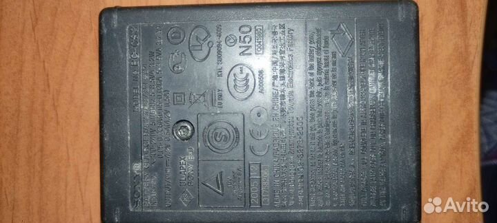 Зарядное устройство sony BC-CS3