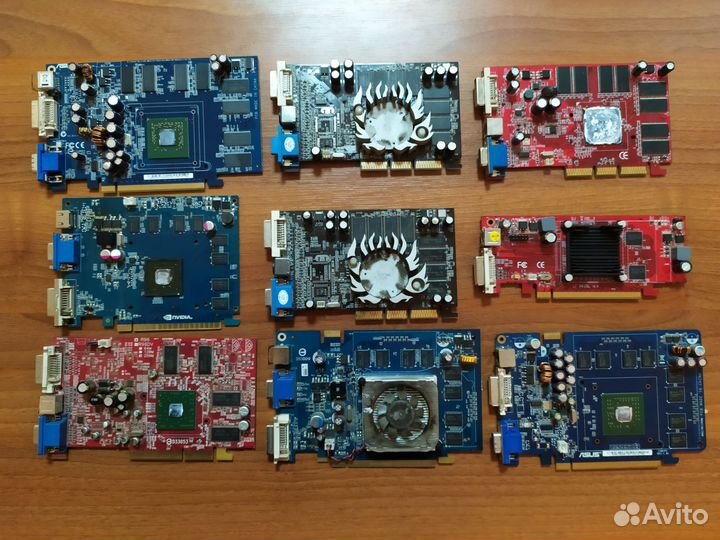 Материнские платы, видеокарты на запчасти