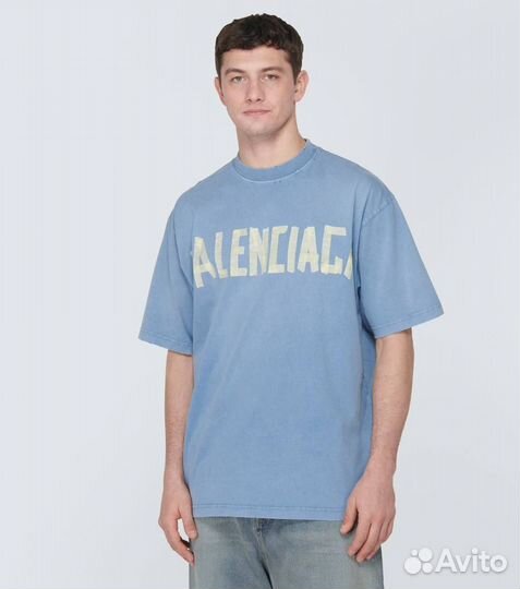 Мужская футболка Balenciaga (Арт.39967)