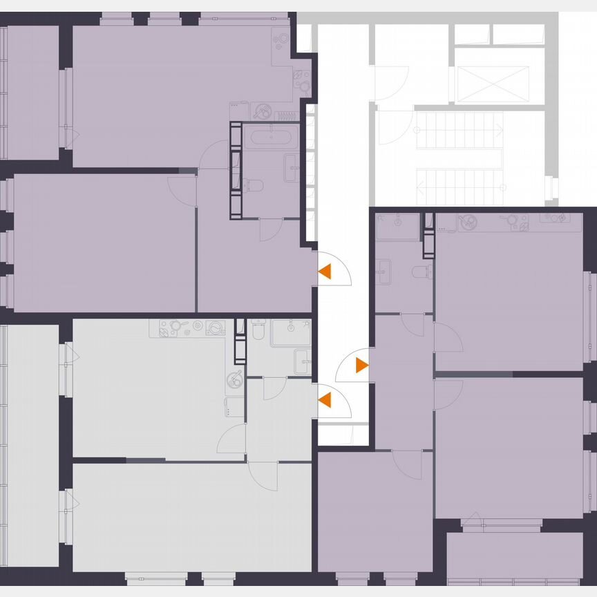 2-к. квартира, 72,5 м², 10/10 эт.