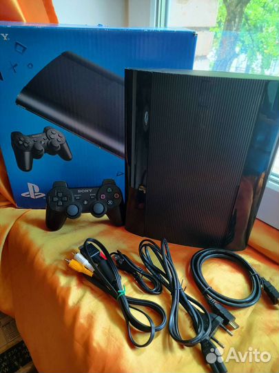 Sony playstation 3 Super Slim 500gb прошитая