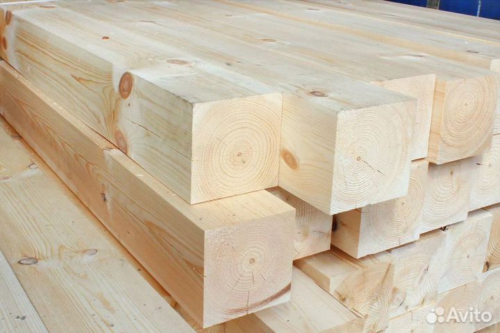 Брус ест.вл. : сорт 1, Ель, все размеры, с доставк