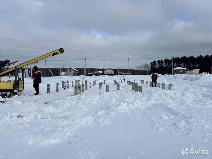 Фундамент жб сваи