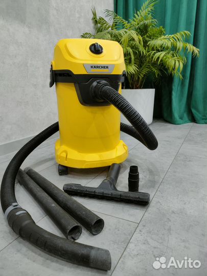 Строительный пылесос Karcher wd3 аренда, прокат