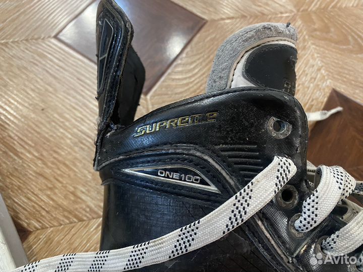 Коньки хоккейные профессиональные взрослые