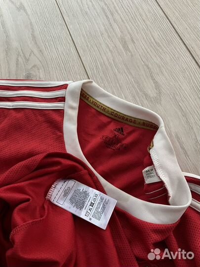 Красная футболка Adidas x Manchester United XL