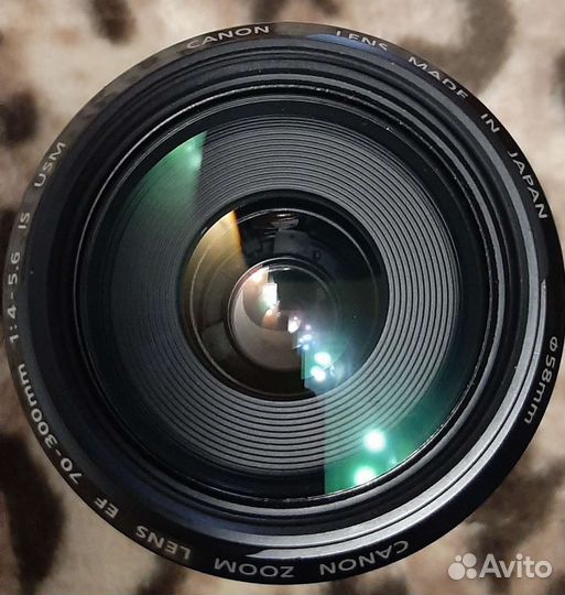 Объектив canon 70- 300 is usm ef 4-5,6