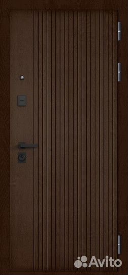 Входные металлические двери с зеркалом