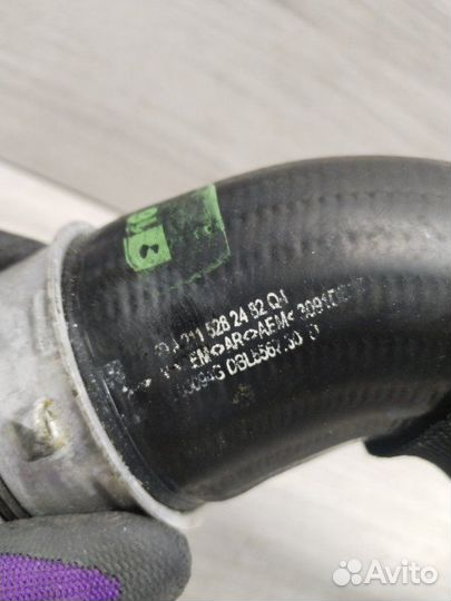 Патрубок интеркулера Mercedes E-Class W211 OM642