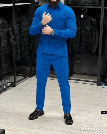 Костюм мелкий вельвет 48-58