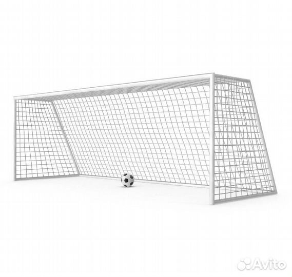 Сетка для футбольных ворот 5*2 м 1 шт нить 2,2 мм