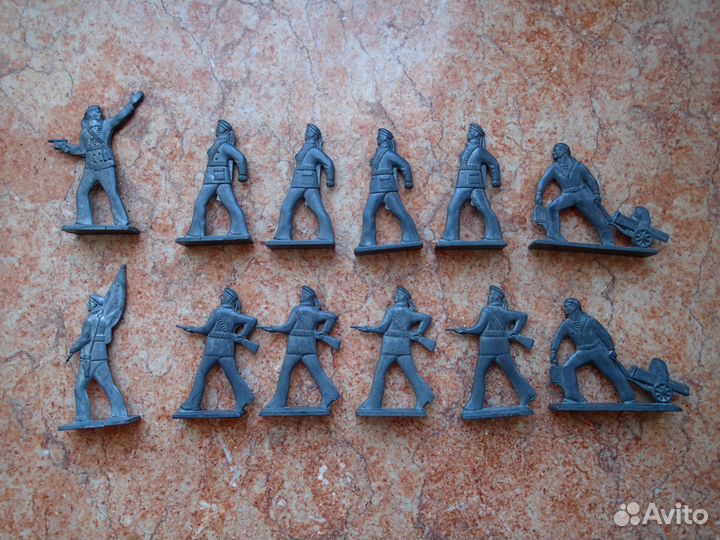 Матросы октября набор 12 солдатиков коллекция 6см
