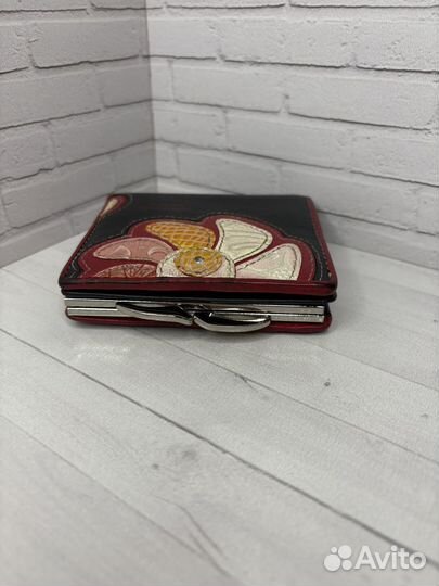 Кошелек женский натуральная кожа Италия