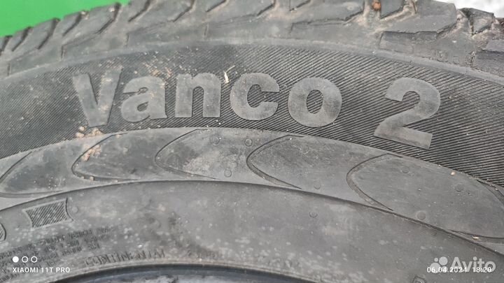 Continental Vanco 2 215/70 R15 109