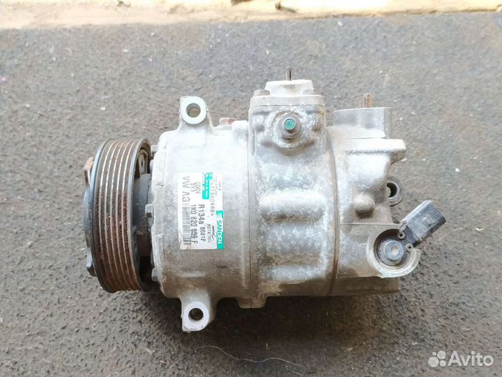 Компрессор кондиционера skoda superb 2 л TDI 2008