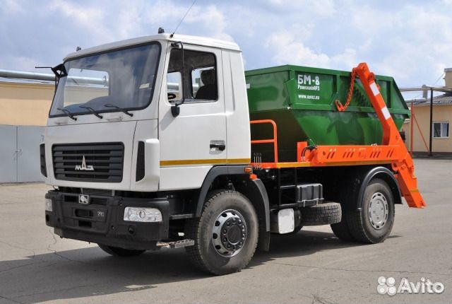 Вывоз мусора,Бункер