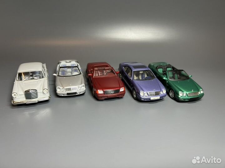 Масштабные модели Mercedes 1/43