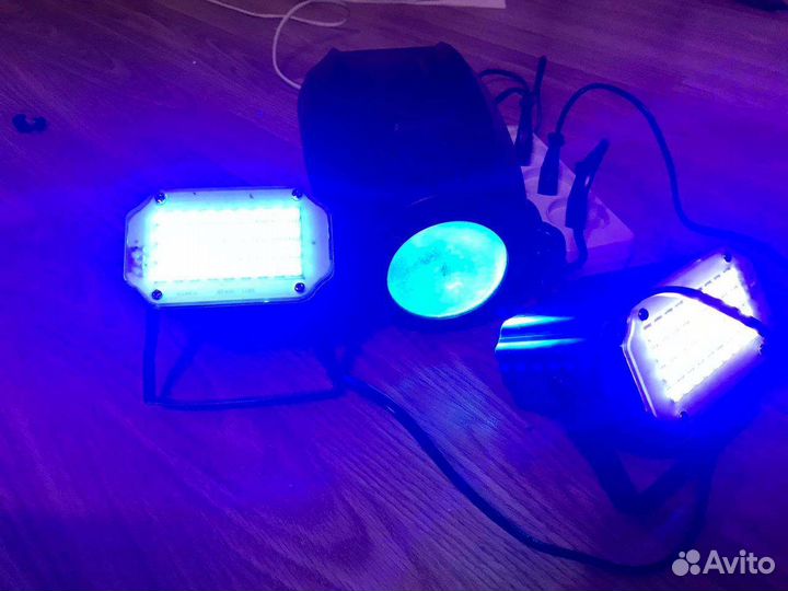 Проектор световой для сцены светомузыка стробоскоп