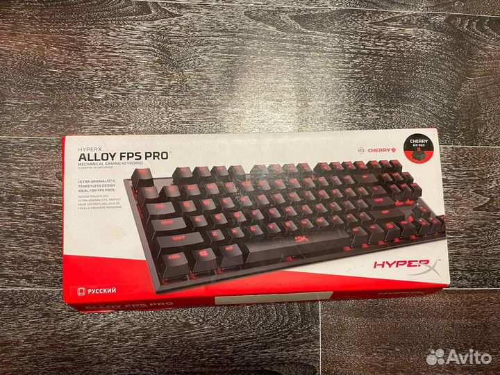 Игровая клавиатура hyperx alloy fps pro