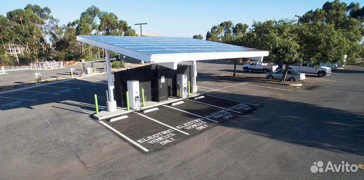 Зарядная станция для электромобилей