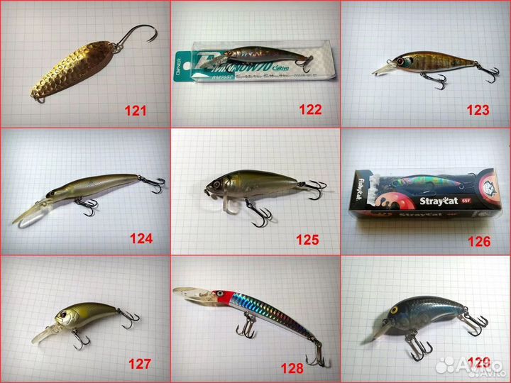 Воблер блесна для форели, щуки, окуня, судака