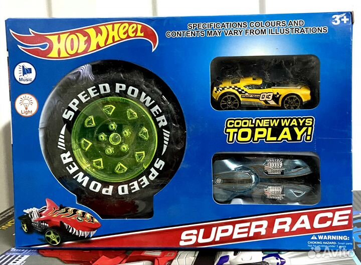 Hot wheels машинки набор