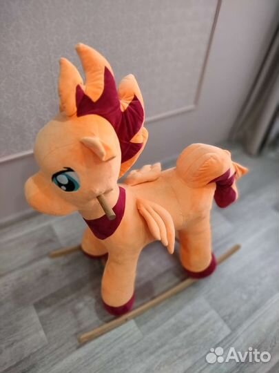 Детская лошадка качалка