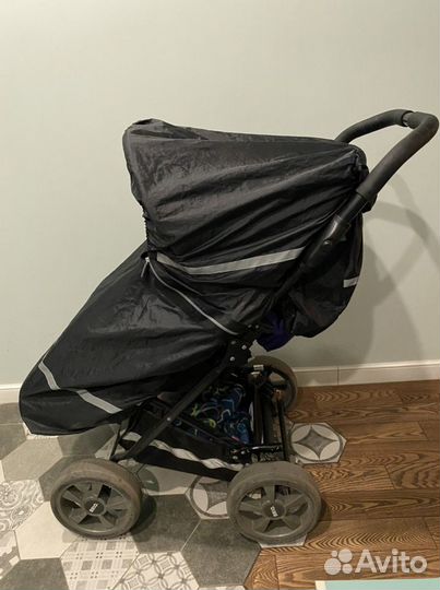 Детская коляска + конверт и рукавицы (Brio Race)