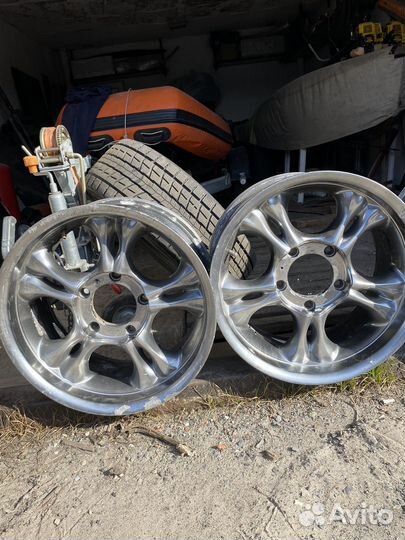 Литые r18 на toyota land Cruzer 100