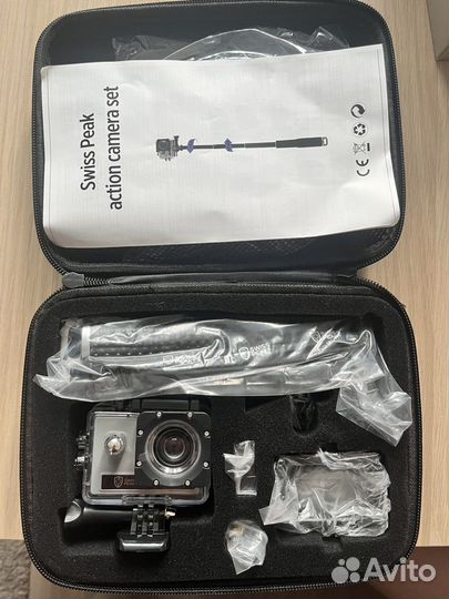 Swiss peak action camera set. Экшн камера