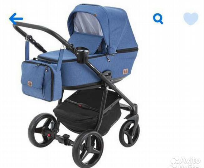 Коляска 2 в 1 adamex reggio