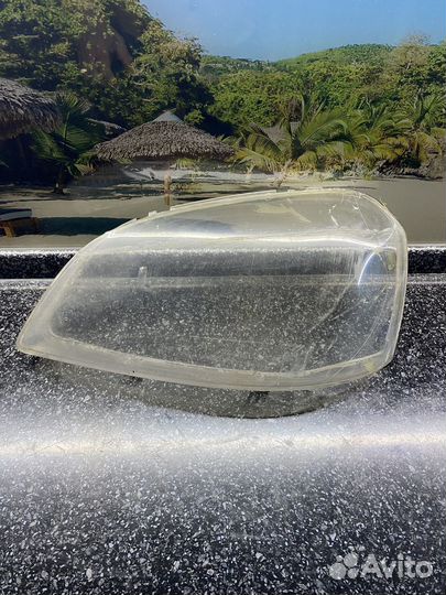 Стекло фары лачетти