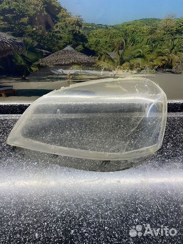 Стекло фары лачетти