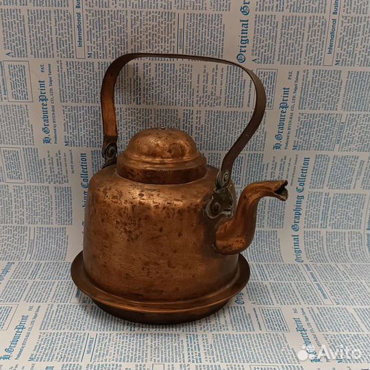 Медный чайник skultuna