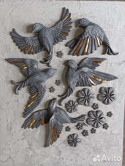 Декор на стену Птицы