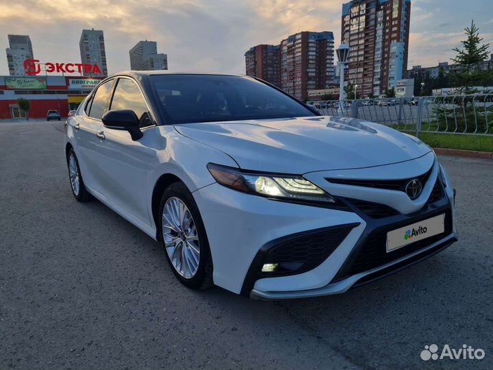 Toyota Camry 2.5 AT, 2018, 107 000 км