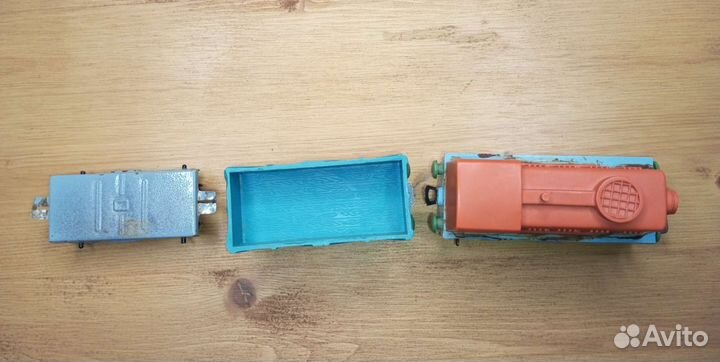 Советская заводная игрушка паровоз, СССР