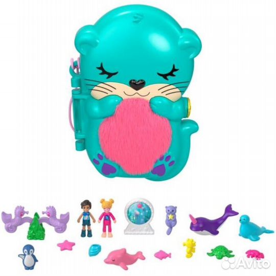 Polly pocket Oceanarium HCG16 Выдра