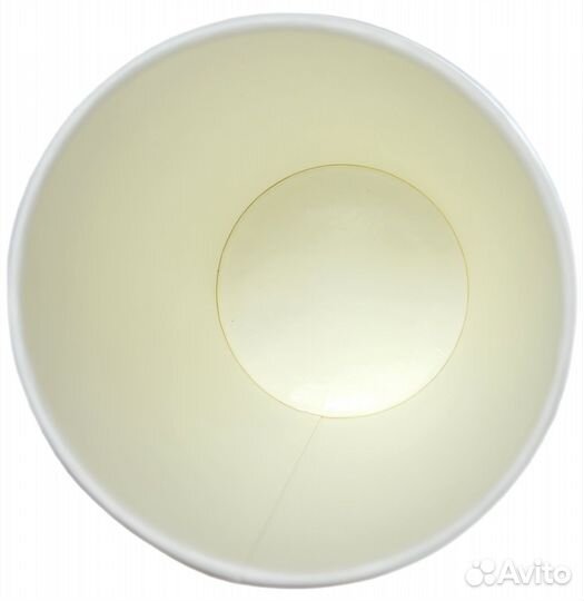 Бумажные стаканы 250 мл Белый 50 шт