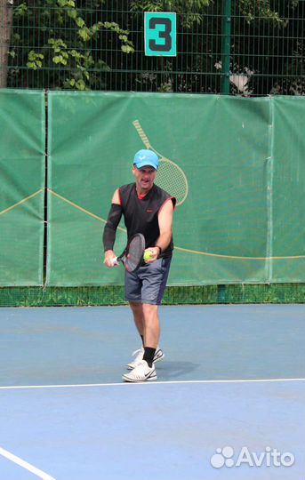 Тренер по большому теннису. Взрослые группы и дети